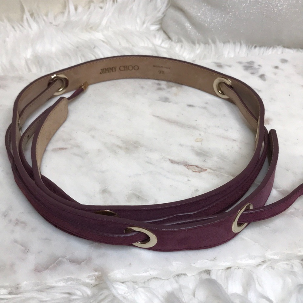 Authentic Jimmy Choo Belt ✨